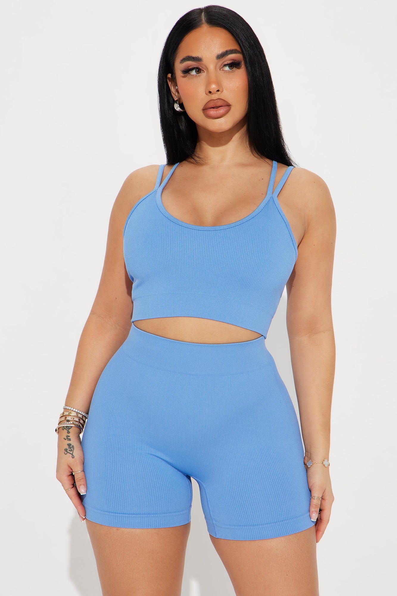 Early Bird Active Set - Slate Blue sold by Fashion Nova product image thumbnail 2