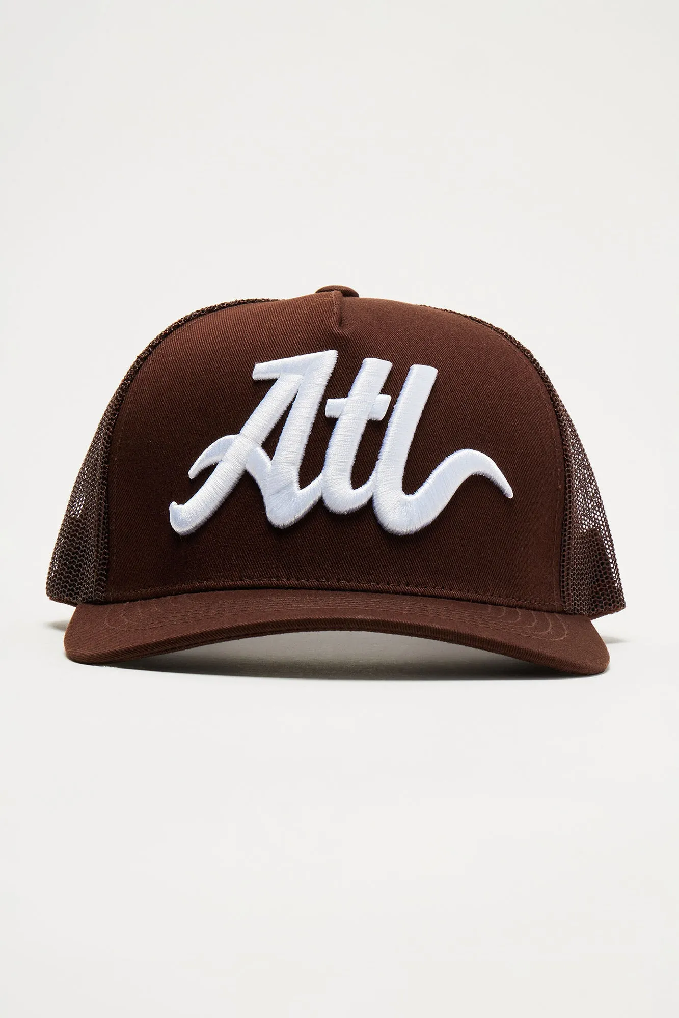 Atlanta Twill Trucker Hat - Dark Brown sold by Fashion Nova product image thumbnail 2