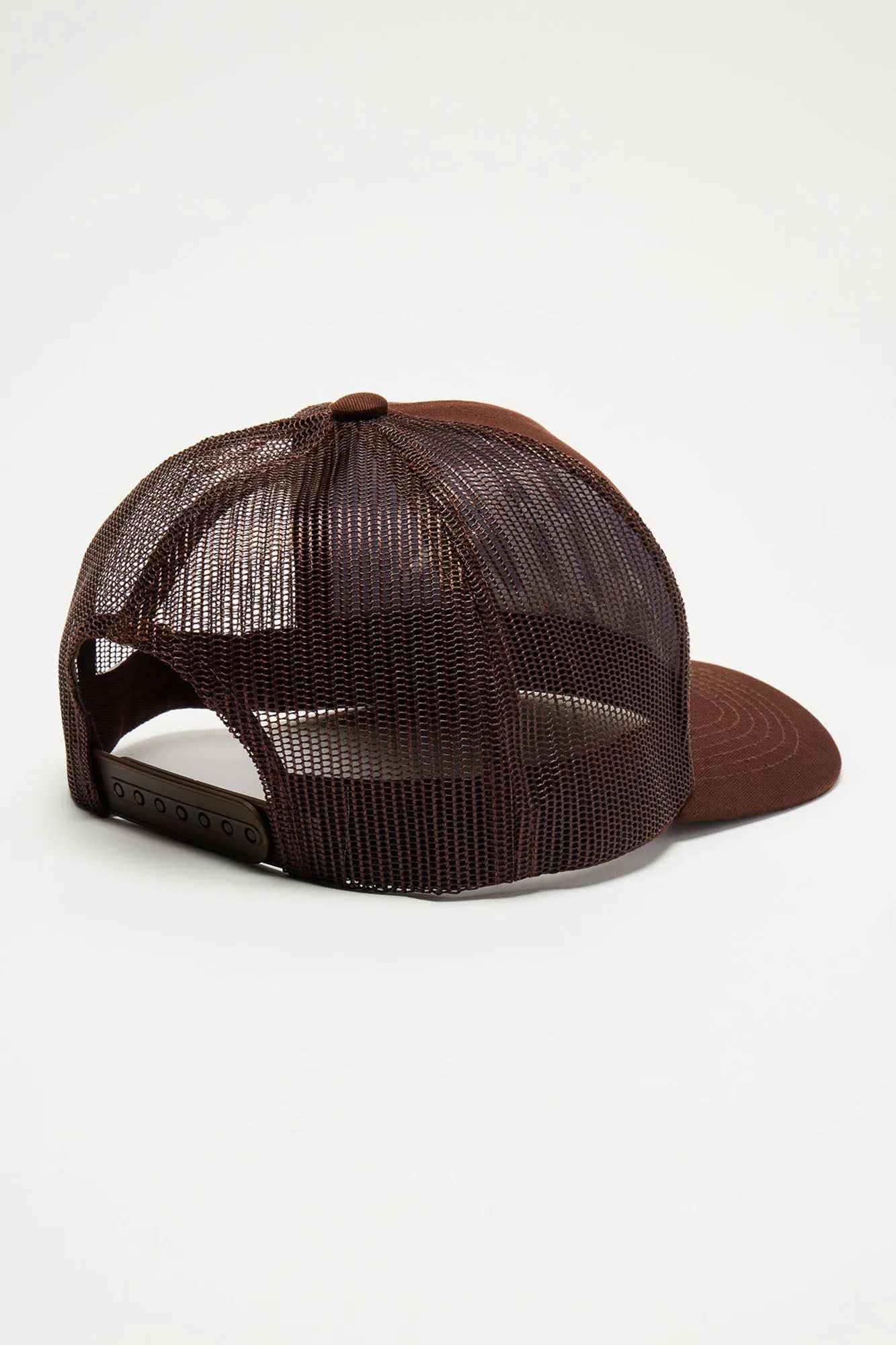 Atlanta Twill Trucker Hat - Dark Brown sold by Fashion Nova product image thumbnail 3
