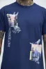Los Angeles With Love Short Sleeve - Navy sold by Fashion Nova