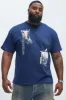 Los Angeles With Love Short Sleeve - Navy sold by Fashion Nova
