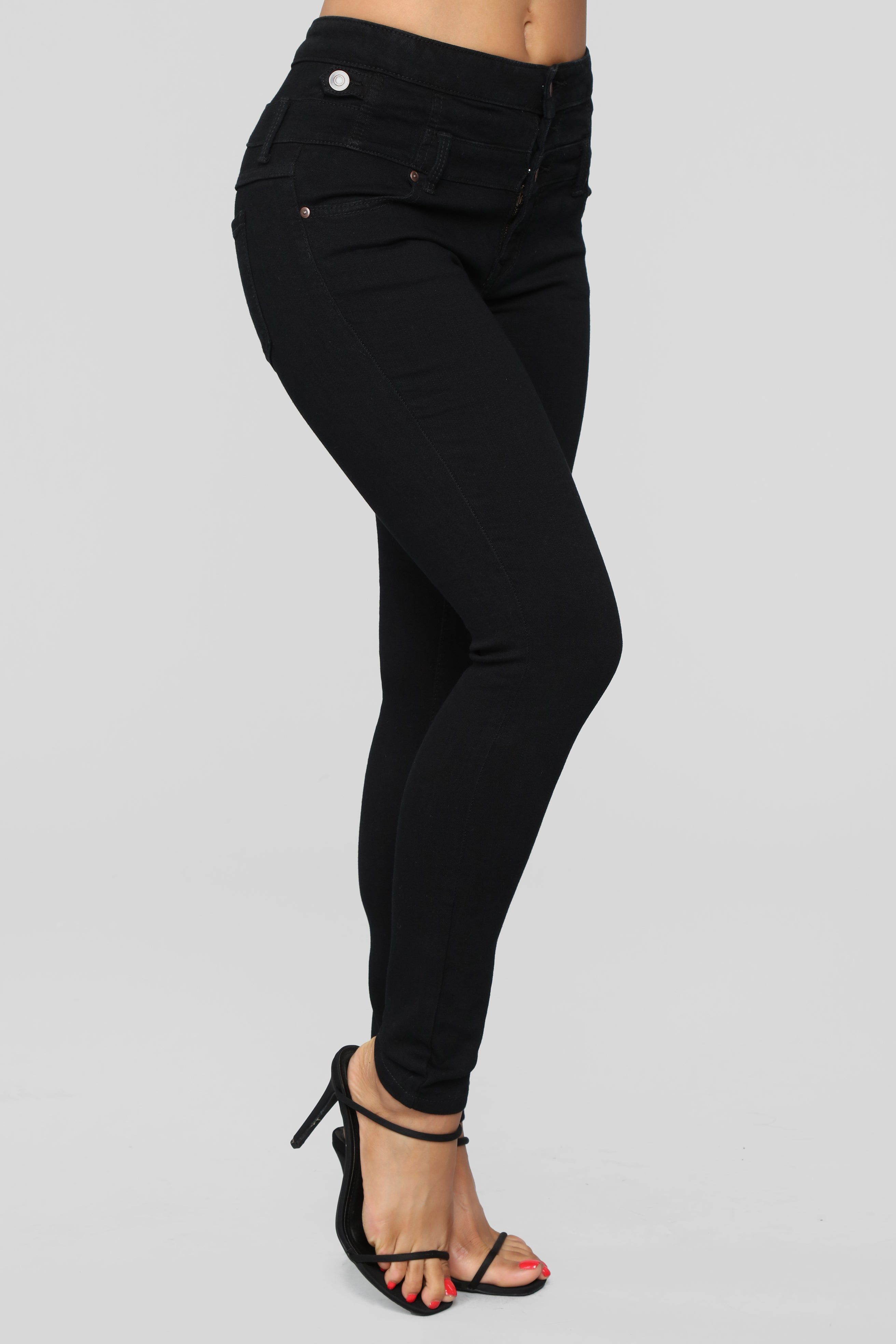 Two Lane Highway Skinny Jeans - Black sold by Fashion Nova product image thumbnail 3