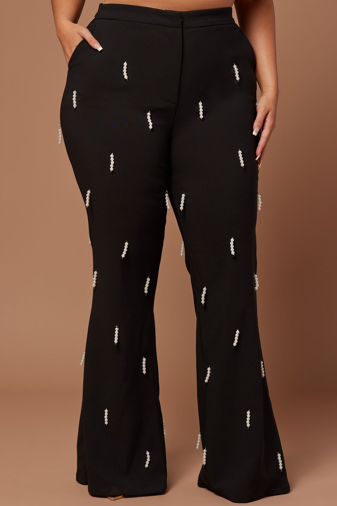 Bella Embellished Pant - Black sold by Fashion Nova product image thumbnail 2
