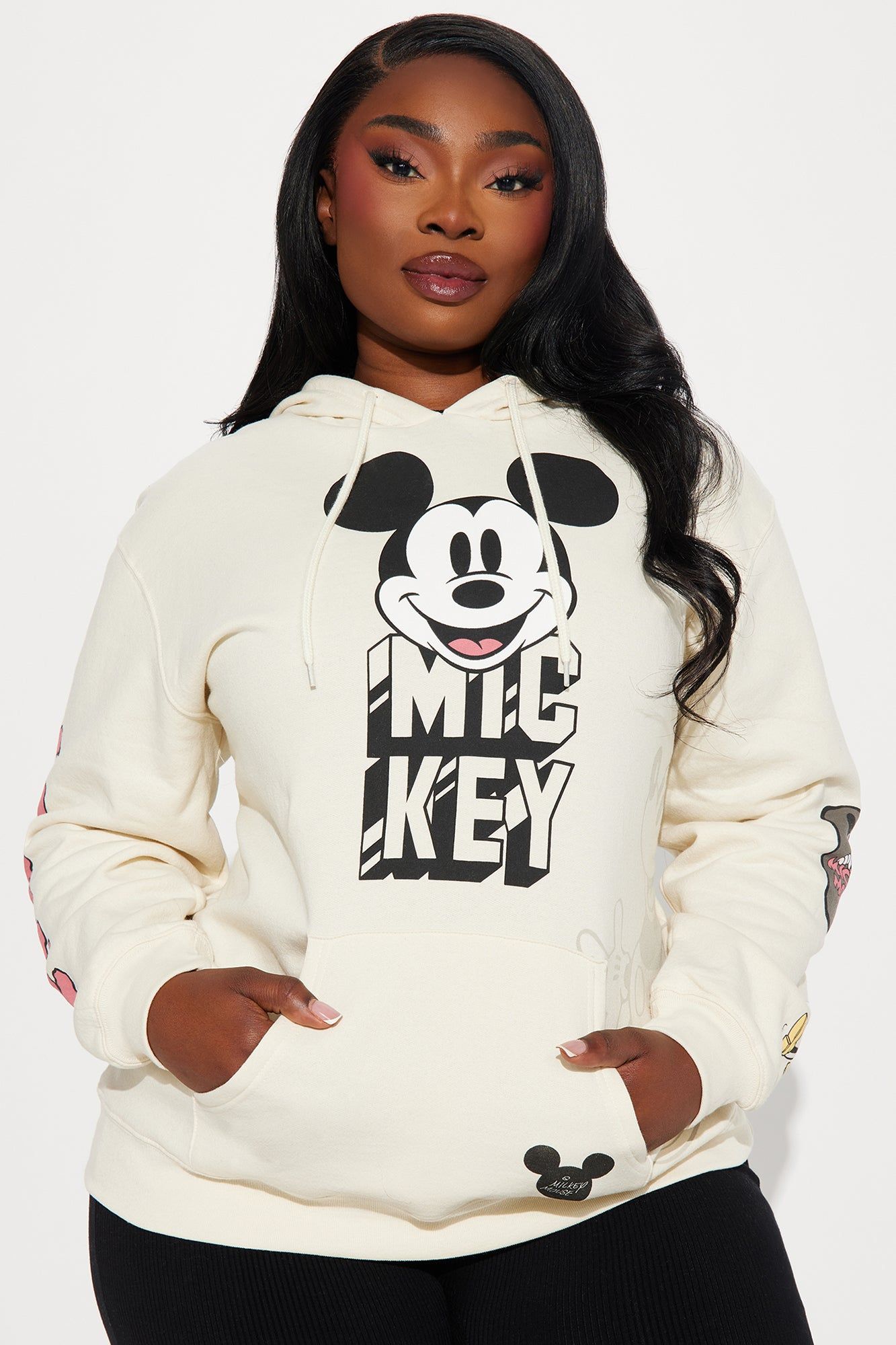 Always An Icon Mickey Mouse Hoodie - Ivory sold by Fashion Nova product image thumbnail 5