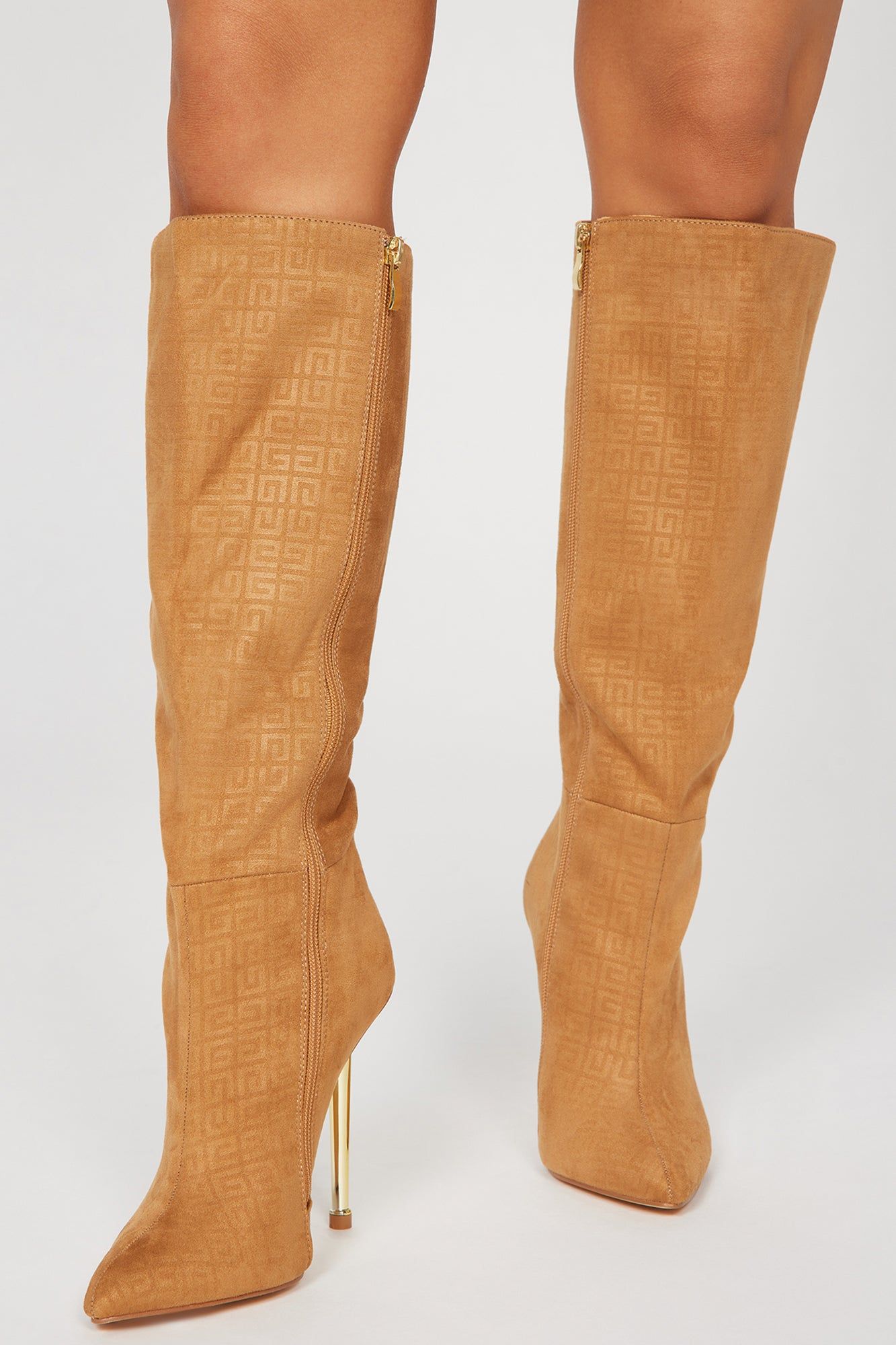 Need Some Clarity Knee High Boots - Camel sold by Fashion Nova product image thumbnail 2