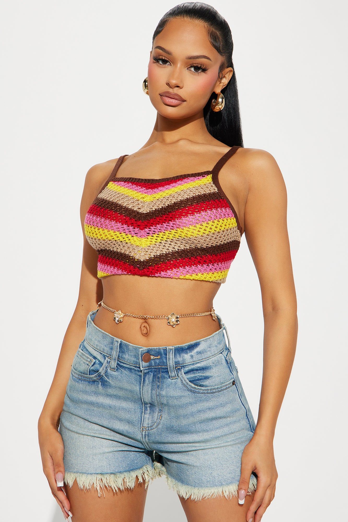 Dancing In The Flowers Belly Chain - Gold sold by Fashion Nova product image thumbnail 2
