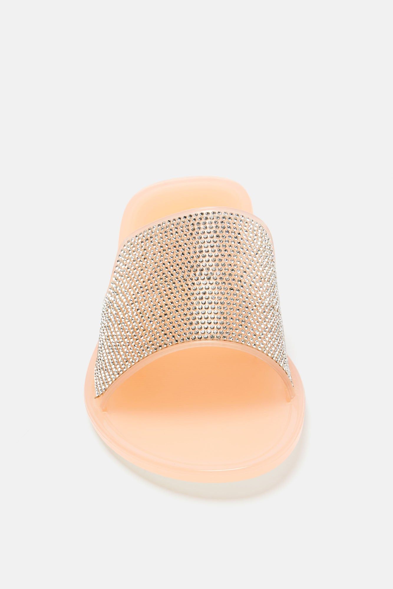 Justyne Embellished Flat Sandals - Nude sold by Fashion Nova product image thumbnail 4