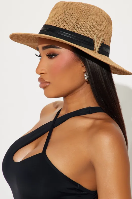Valley Of Vino Sun Hat - Tan sold by Fashion Nova