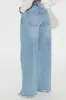 Such A Game Changer Pleated Trouser Jeans - Light Wash sold by Fashion Nova