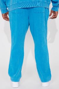 Tyson Ride It Out Straight Sweatpants - Blue sold by Fashion Nova