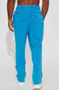 Tyson Ride It Out Straight Sweatpants - Blue sold by Fashion Nova