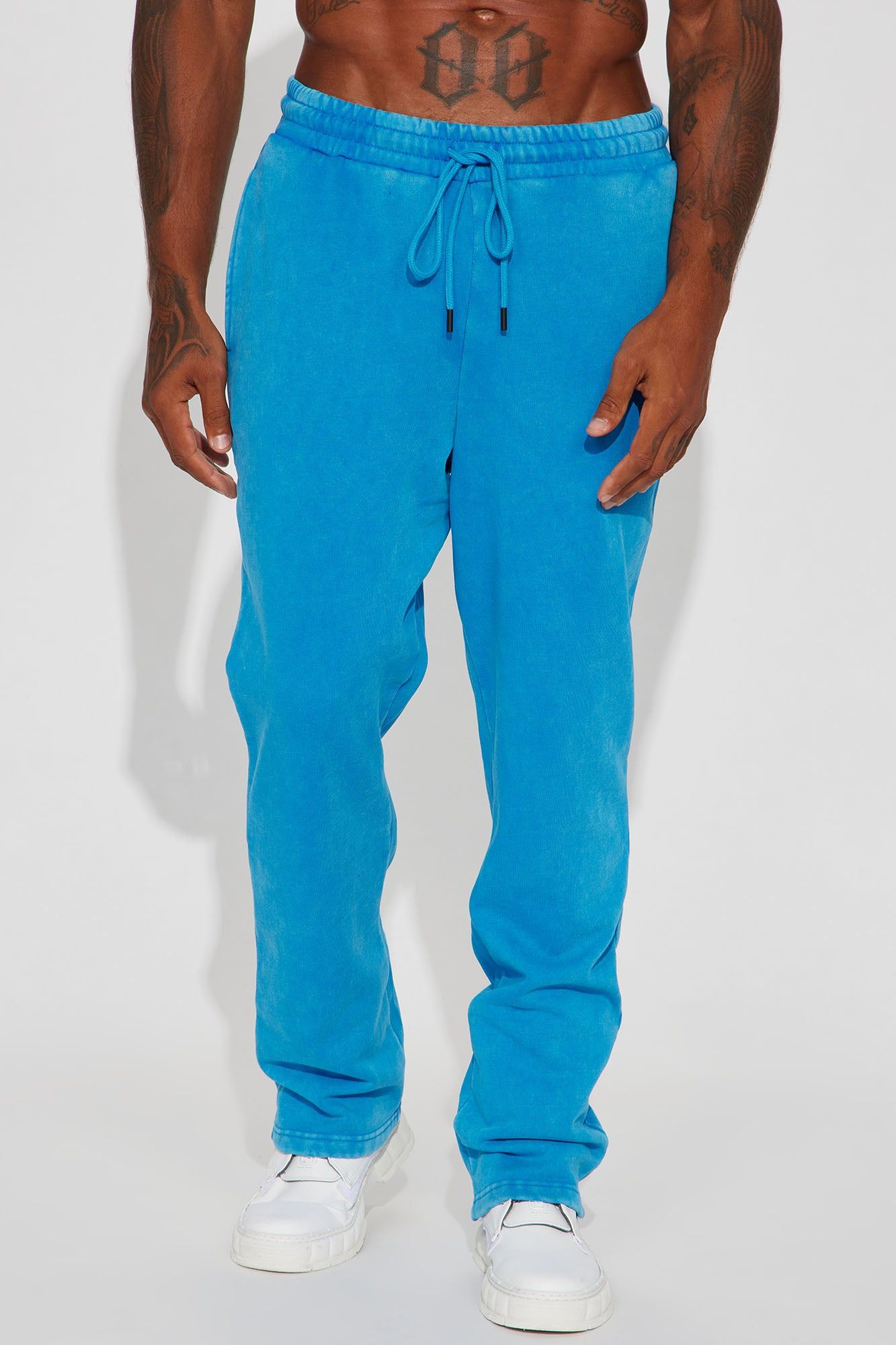 Tyson Ride It Out Straight Sweatpants - Blue sold by Fashion Nova product image thumbnail 4
