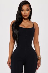 All About Wellness Active Jumpsuit - Black sold by Fashion Nova