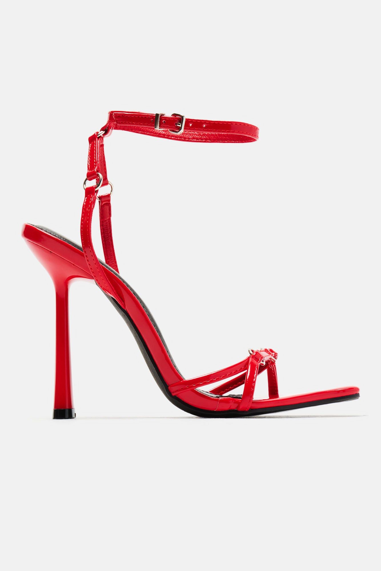 Breaking The Rules Heeled Sandals - Red sold by Fashion Nova product image thumbnail 2