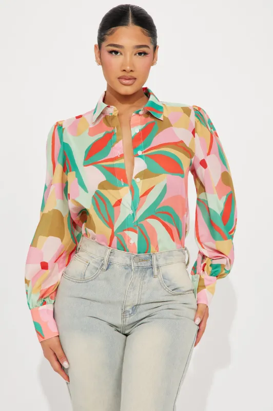 Ibiza Shirt - Multi Color sold by Fashion Nova