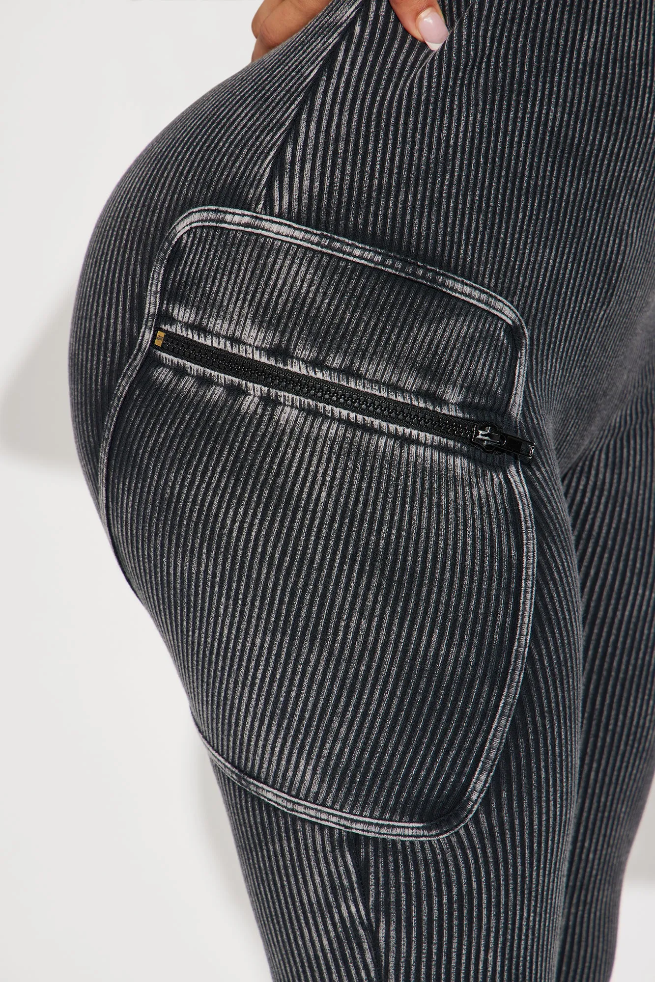 Spin Me Right Ribbed Jumpsuit - Black sold by Fashion Nova product image thumbnail 3