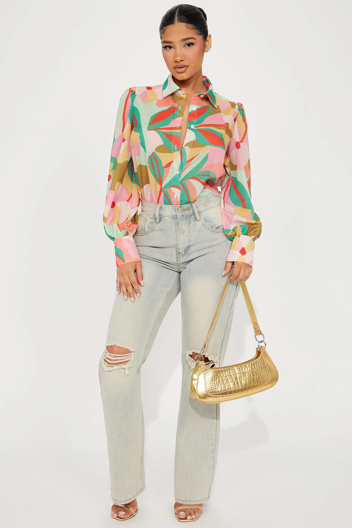 Ibiza Shirt - Multi Color sold by Fashion Nova product image thumbnail 2