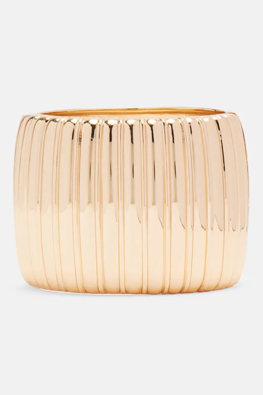 Watch Me Leave Cuff Bracelet - Gold sold by Fashion Nova