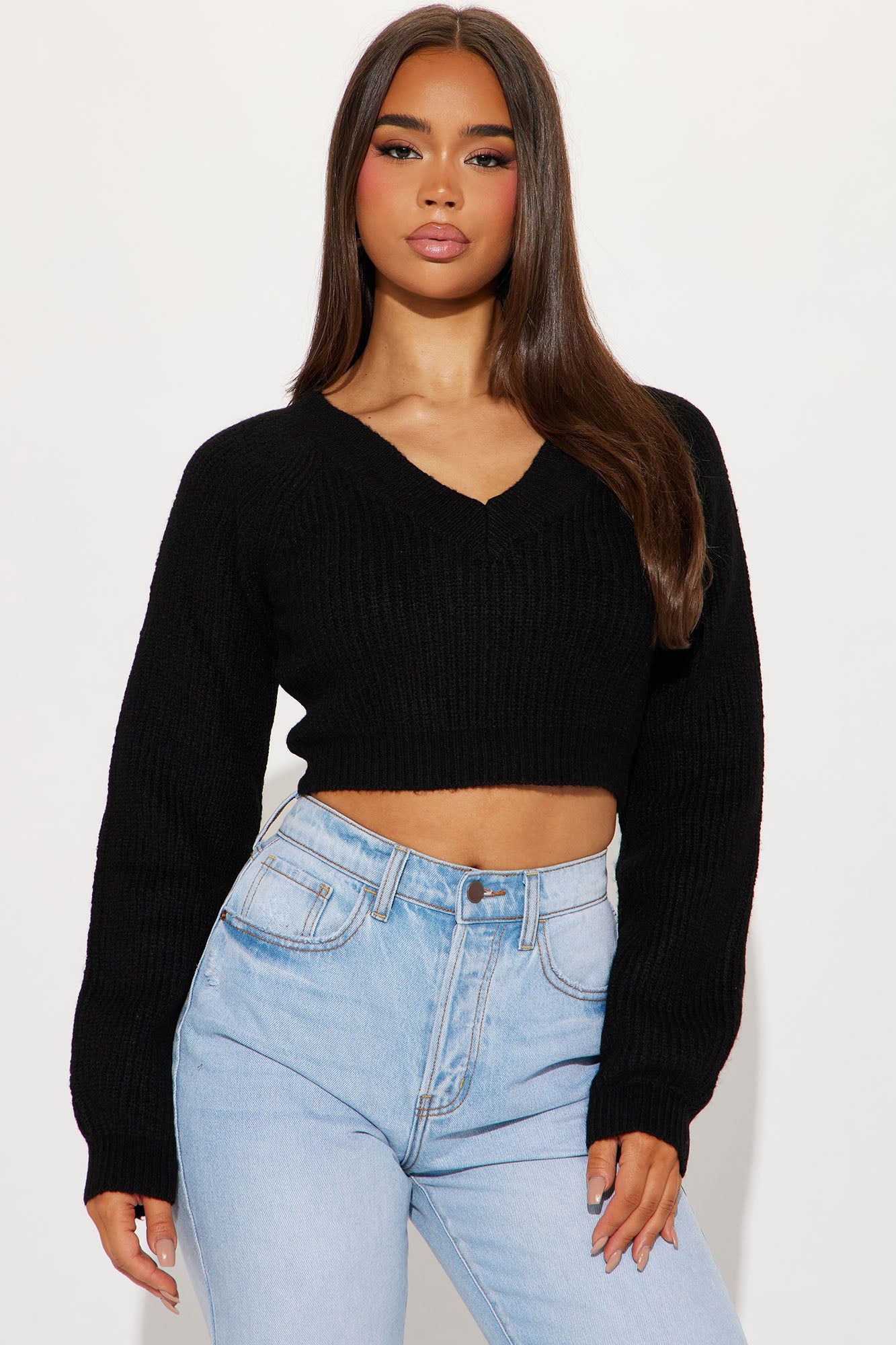 Brentley Sweater - Black sold by Fashion Nova