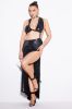 After Party Metallic Maxi Dress - Silver sold by Fashion Nova