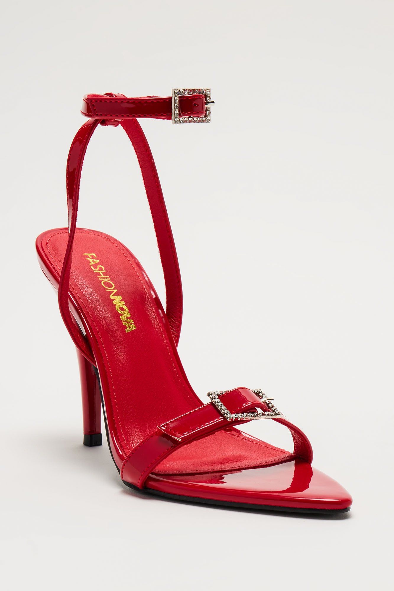 Valencia Heeled Sandals - Red sold by Fashion Nova product image thumbnail 2