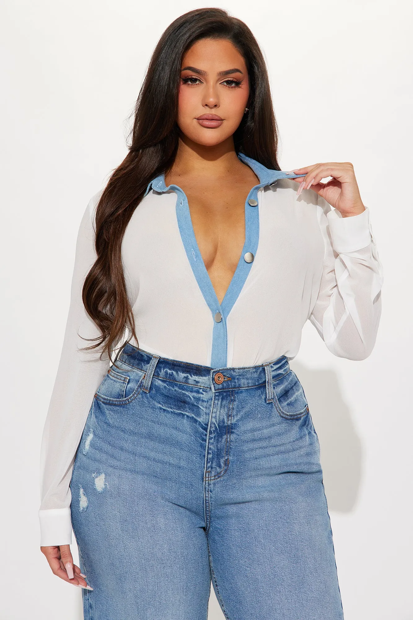 Brooklyn Shirt - Ivory/combo sold by Fashion Nova product image thumbnail 4
