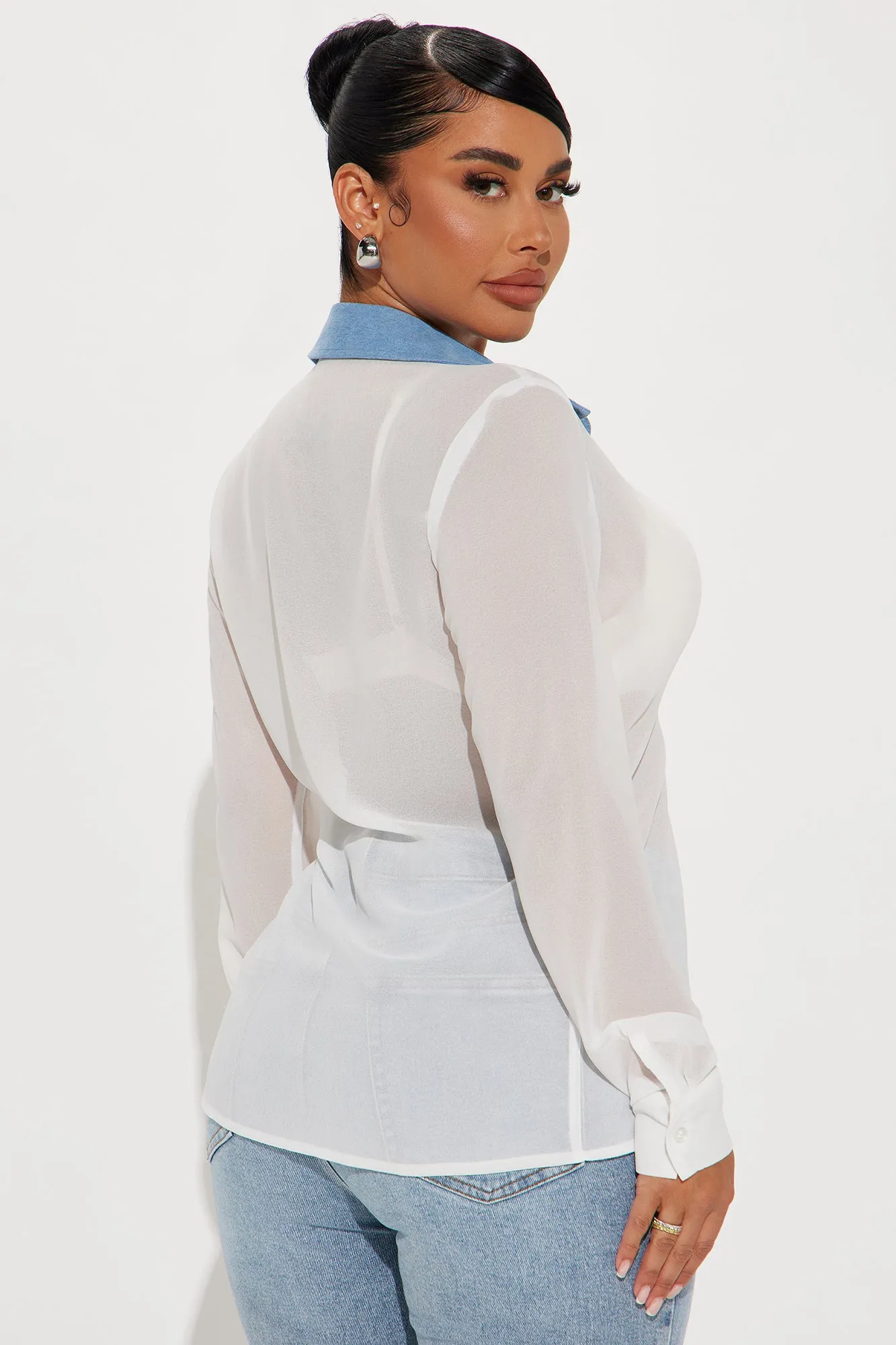 Brooklyn Shirt - Ivory/combo sold by Fashion Nova product image thumbnail 3