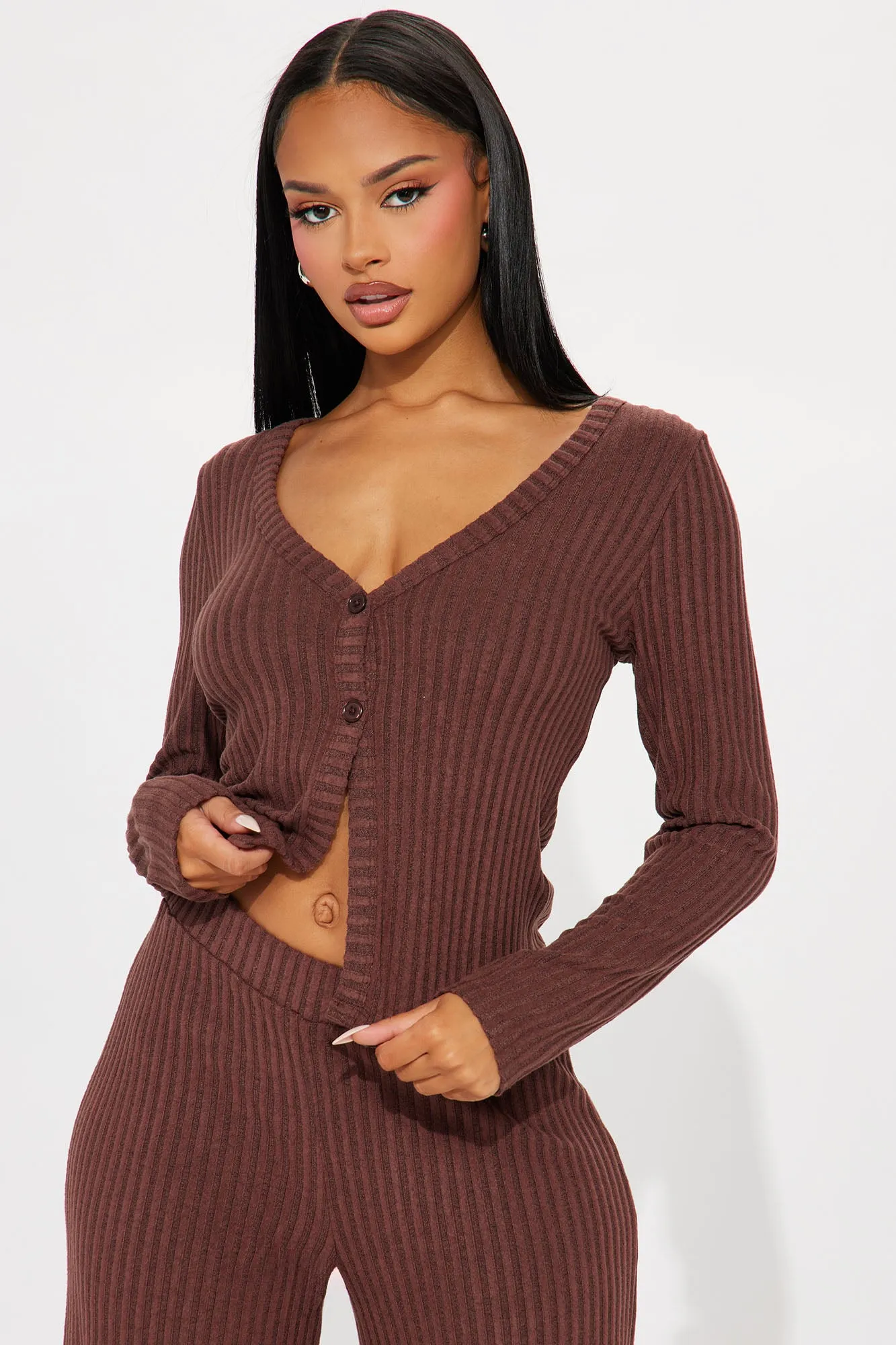 Raylee Hacci Pant Set - Brown sold by Fashion Nova product image thumbnail 2