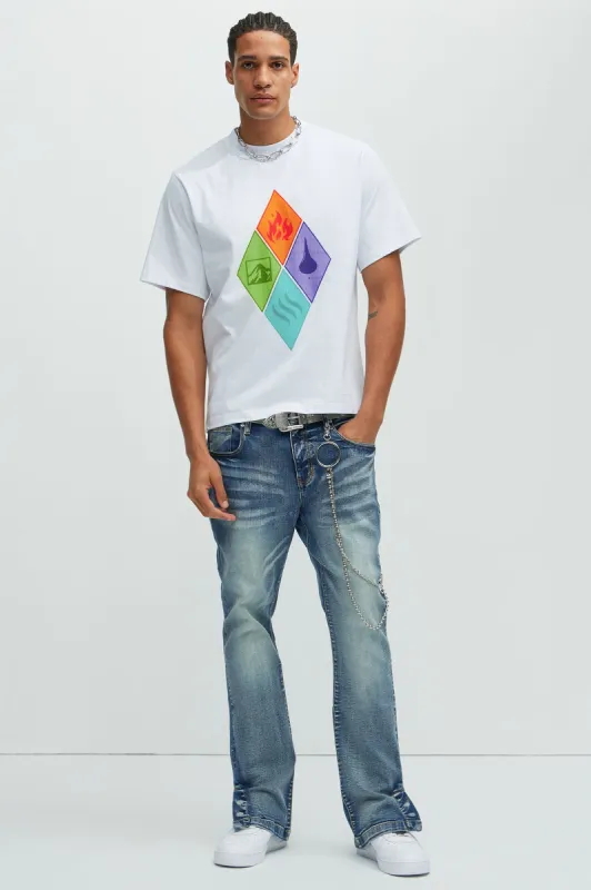 11:11 Tour Short Sleeve Tee - White made by Fashion Nova