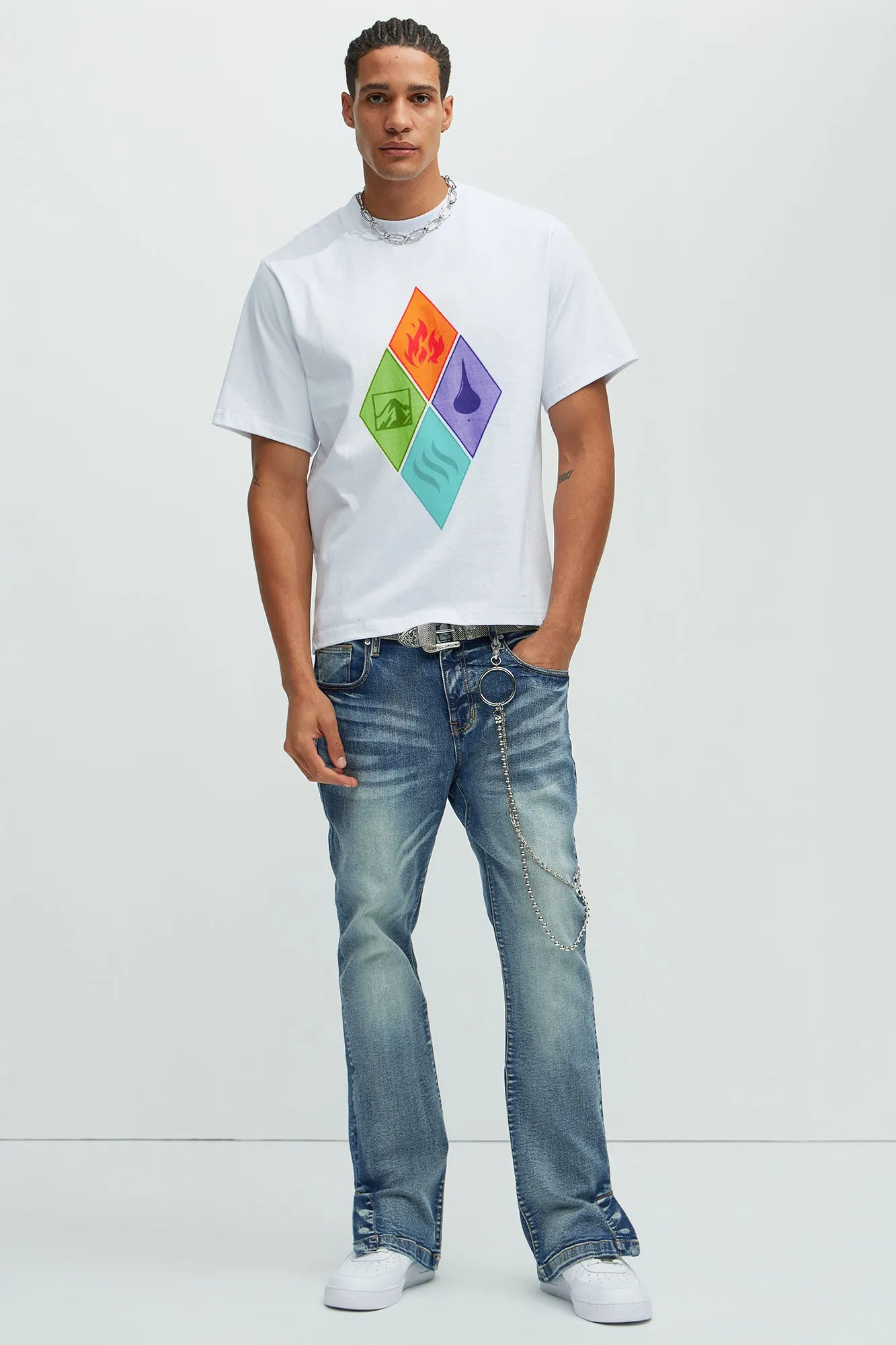 11:11 Tour Short Sleeve Tee - White sold by Fashion Nova product image thumbnail 2