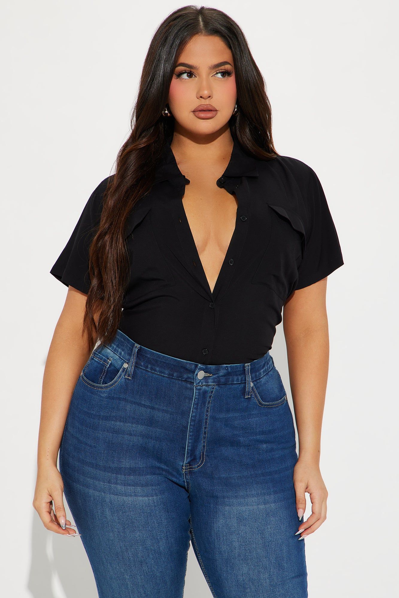 You Better Work II Short Sleeve Shirt - Black sold by Fashion Nova product image thumbnail 4