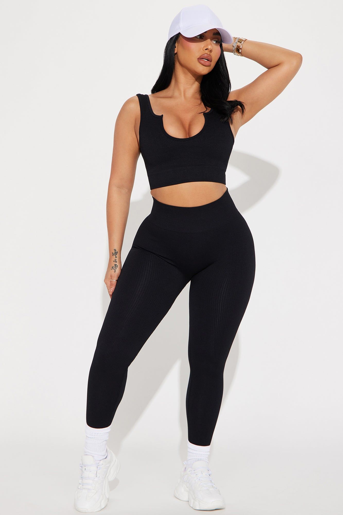 Built Like This Active Set - Black sold by Fashion Nova
