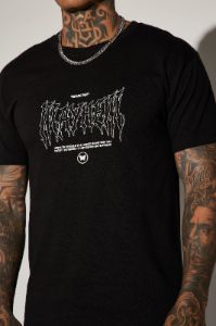 Mayhem Break Free Short Sleeve Tee - Black sold by Fashion Nova