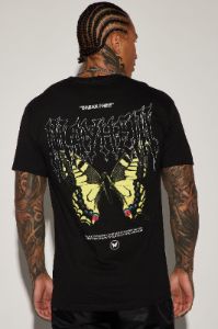 Mayhem Break Free Short Sleeve Tee - Black sold by Fashion Nova