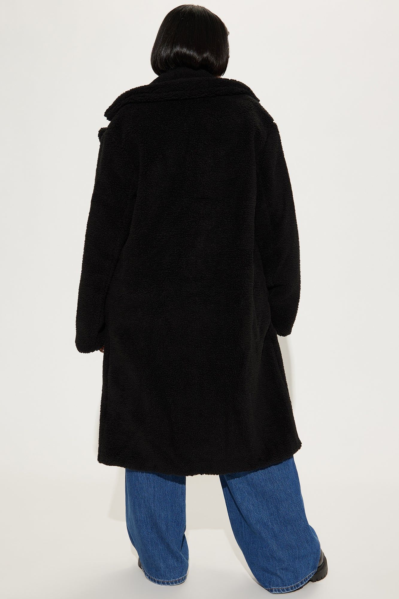 Out Of Sight Coat - Black sold by Fashion Nova product image thumbnail 3