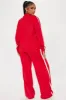 Lucca Oversized Track Pant Set - Red sold by Fashion Nova