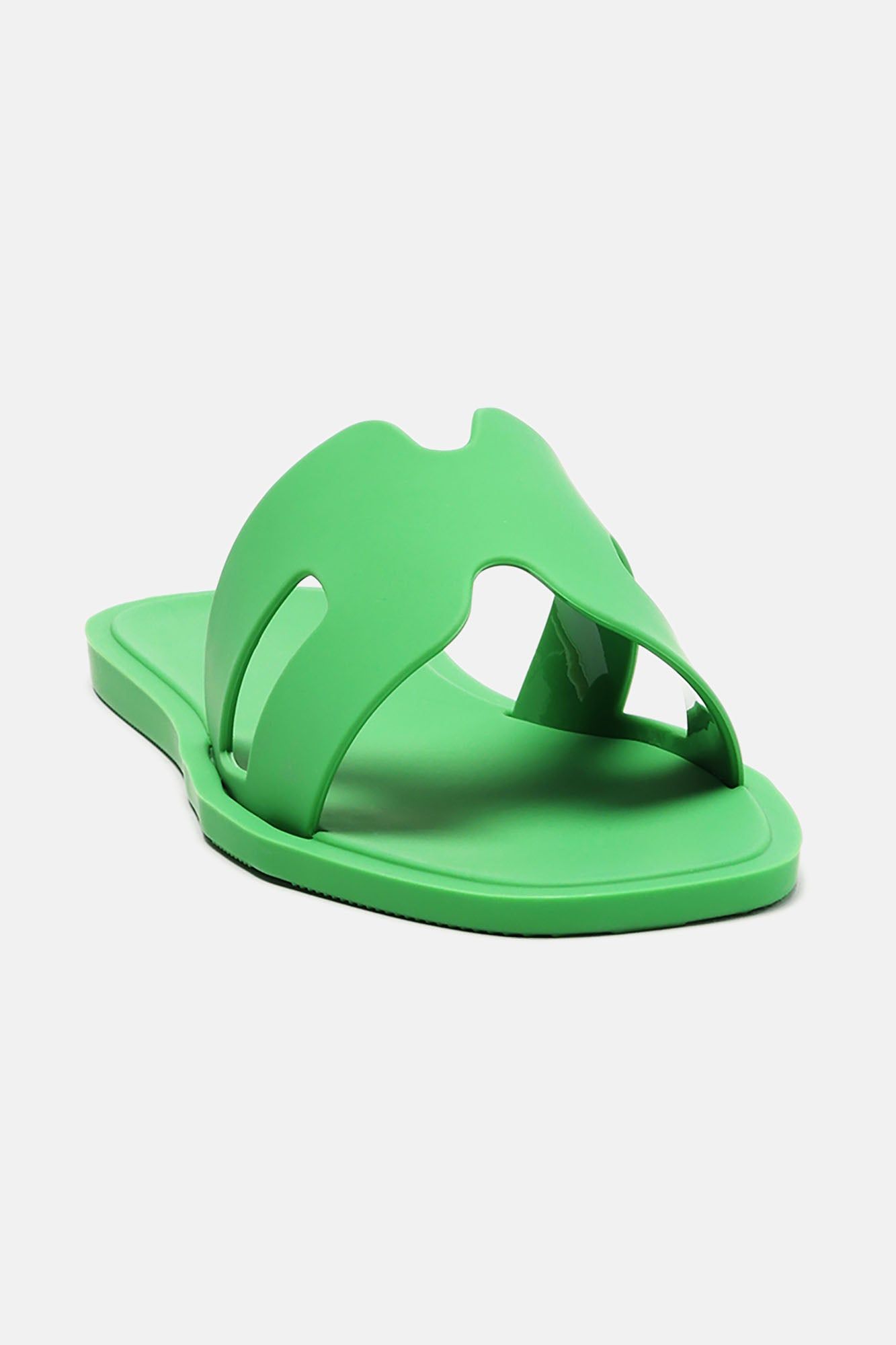 Jackie Flat Sandals - Green sold by Fashion Nova product image thumbnail 3