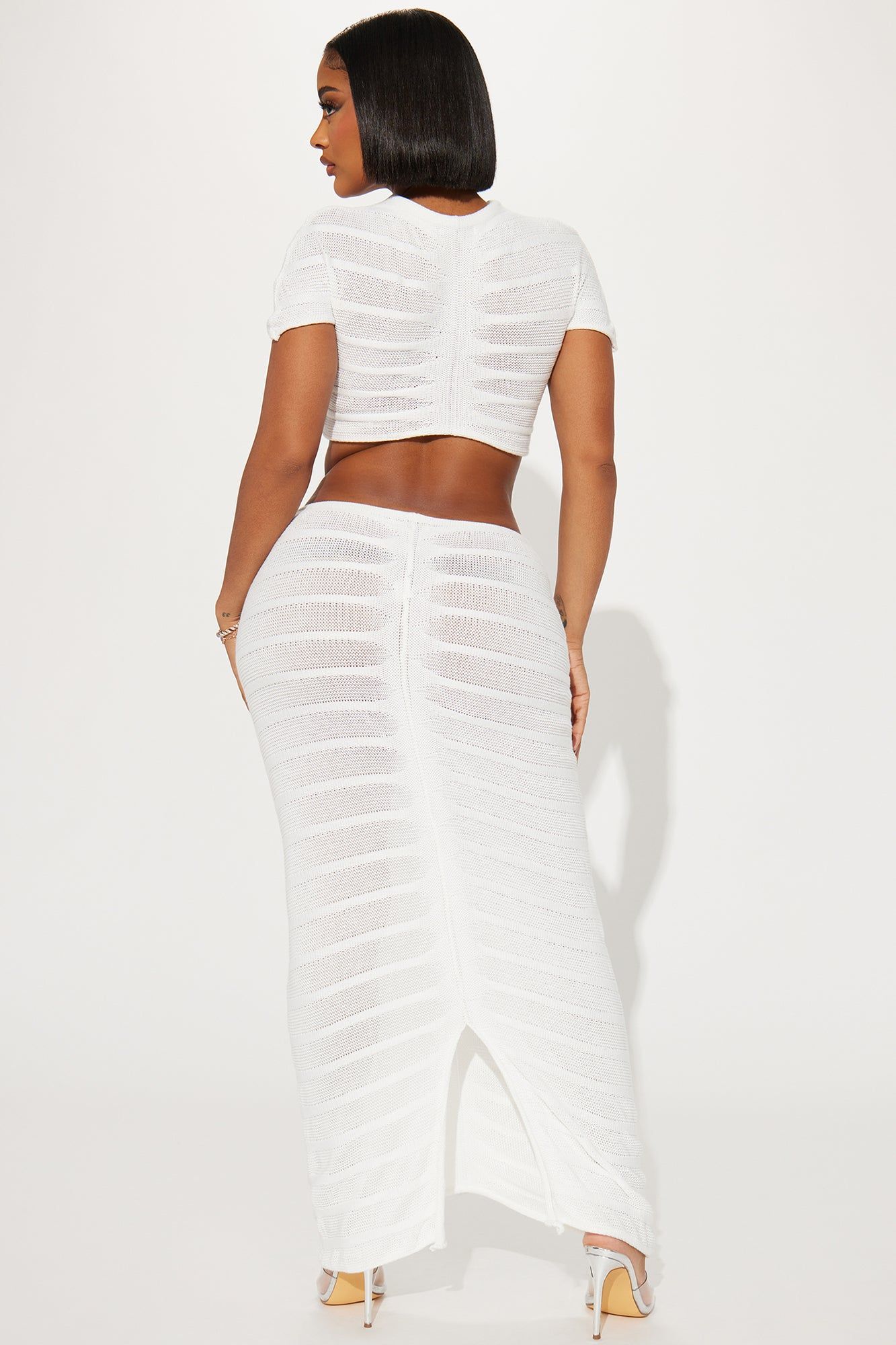 So In Love Skirt Set - White sold by Fashion Nova product image thumbnail 3