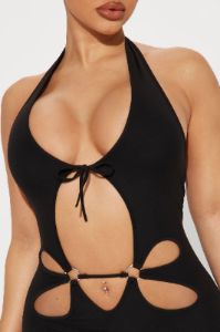 Ibiza Summer Maxi Dress - Black sold by Fashion Nova