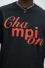 Champion Short Sleeve Tee - Black sold by Fashion Nova