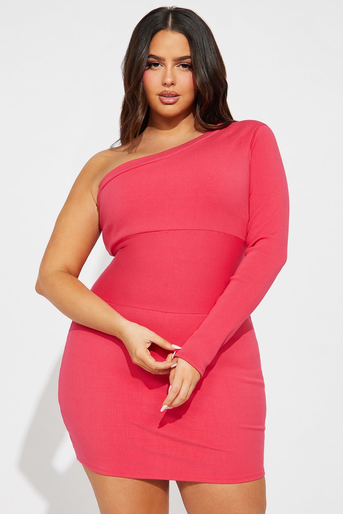 Oakley Snatched Mini Dress - Raspberry sold by Fashion Nova product image thumbnail 5