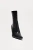 Angelina Heeled Booties - Black sold by Fashion Nova