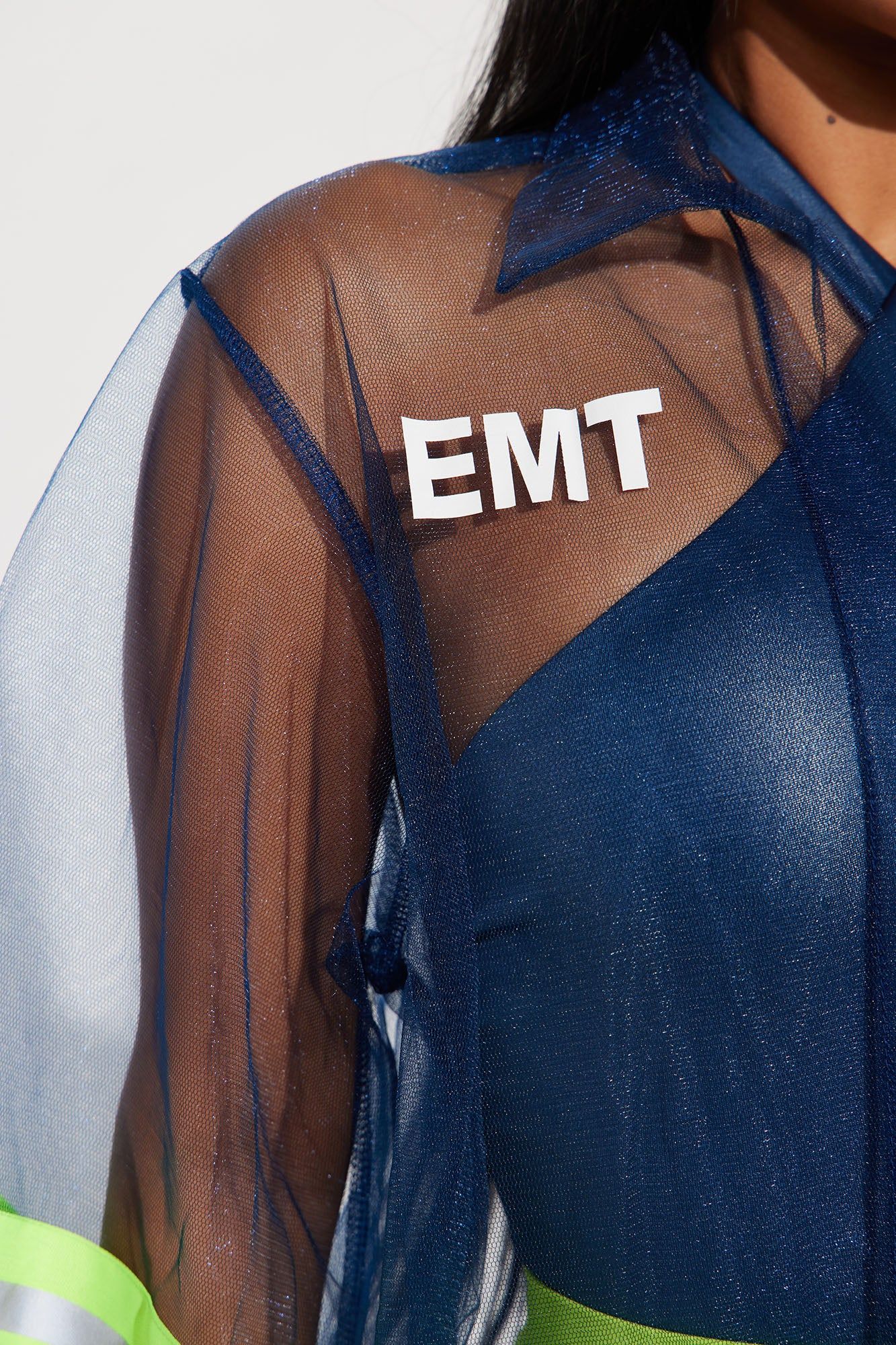 What's The Emergency EMT 5 Piece Costume Set - Blue sold by Fashion Nova product image thumbnail 3