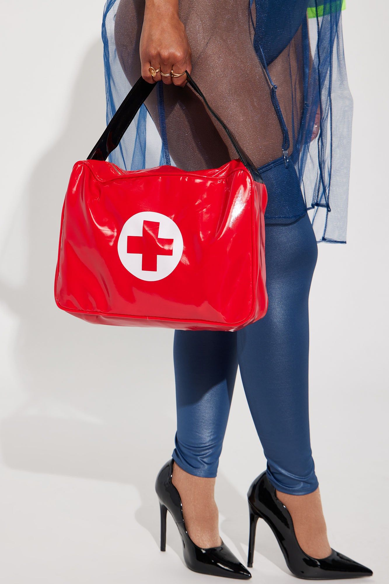 What's The Emergency EMT 5 Piece Costume Set - Blue sold by Fashion Nova product image thumbnail 5