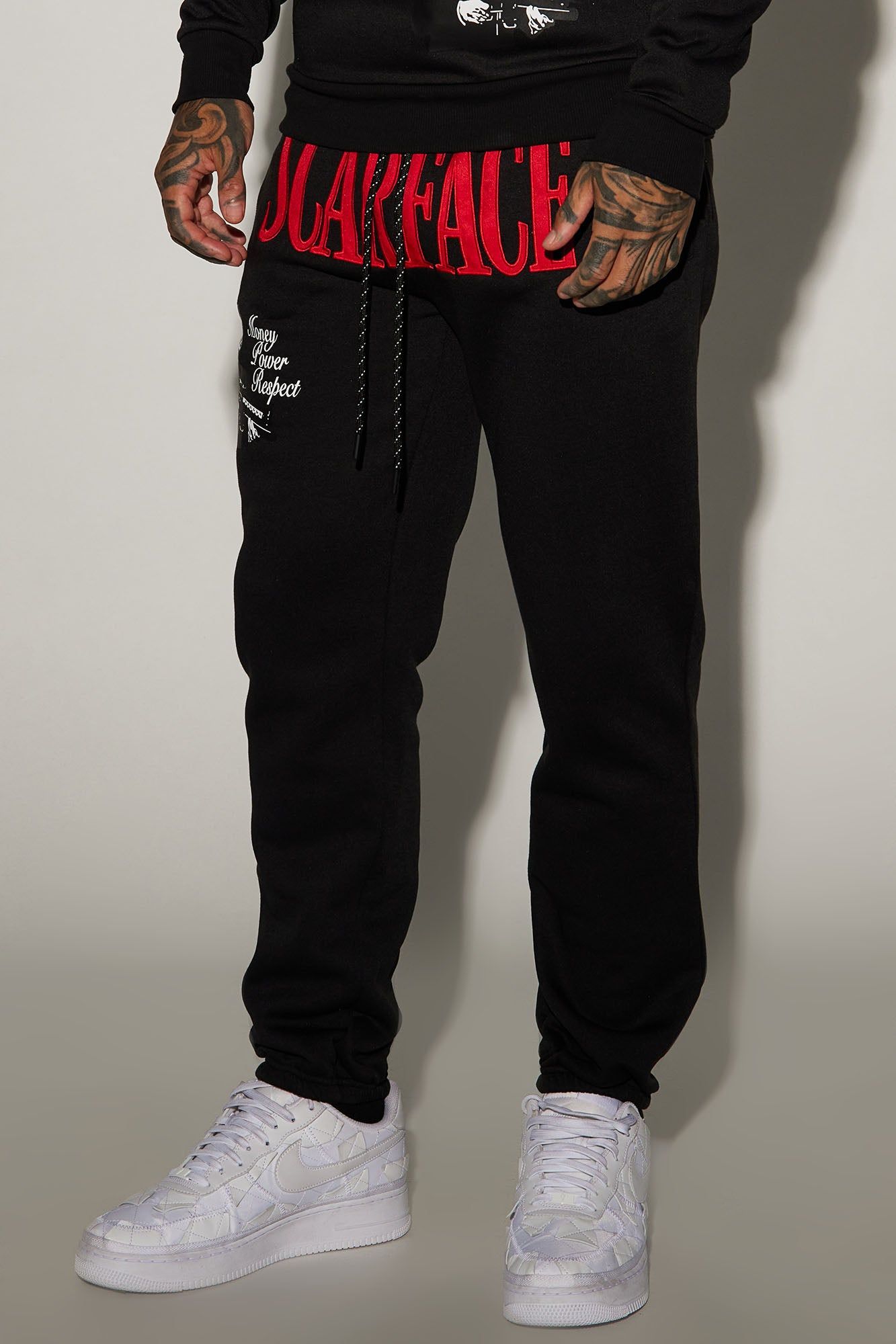 Scarface Money Power Respect Jogger - Black sold by Fashion Nova