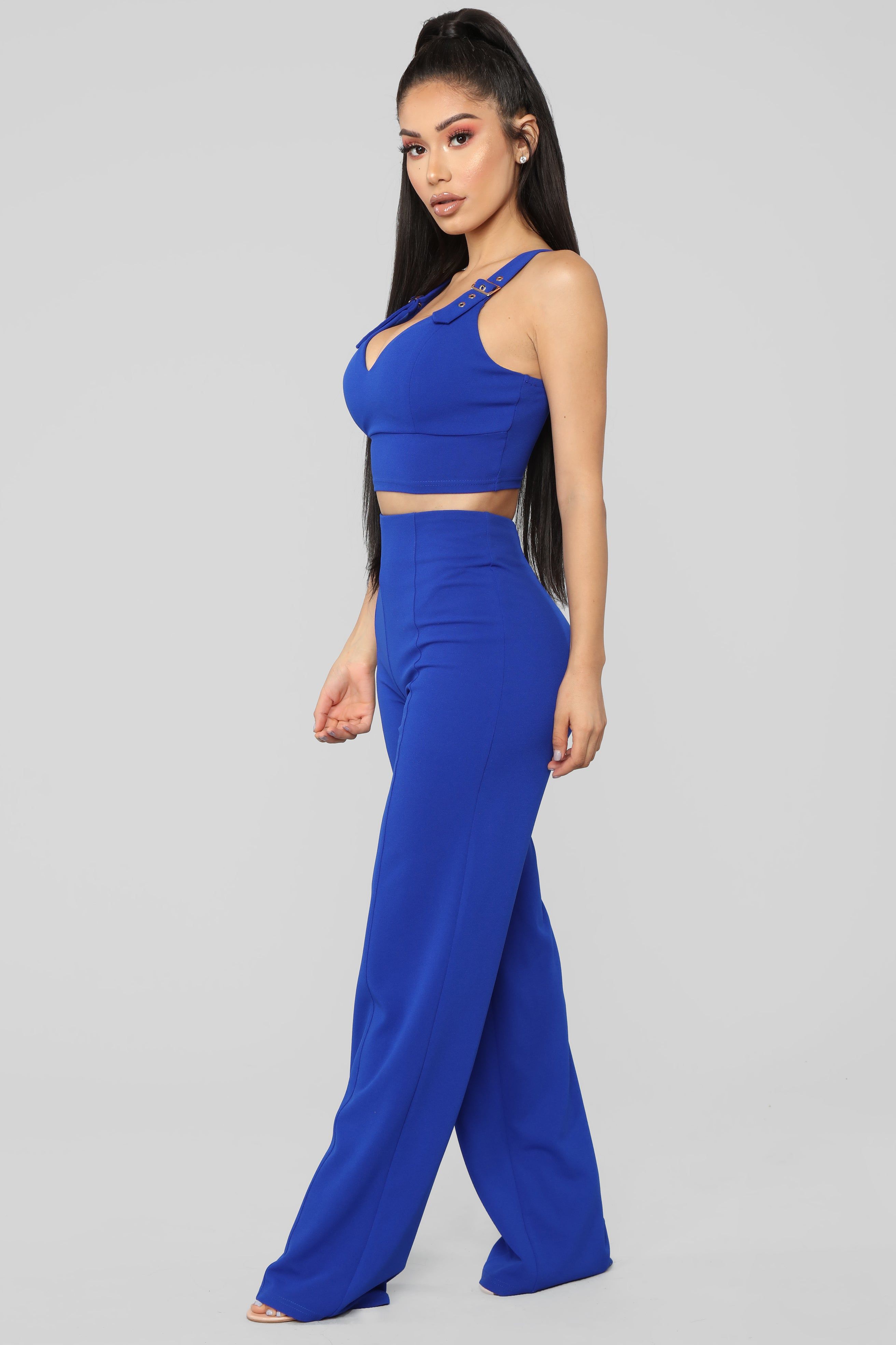Boss Appeal Pant Set - Royal sold by Fashion Nova product image thumbnail 3