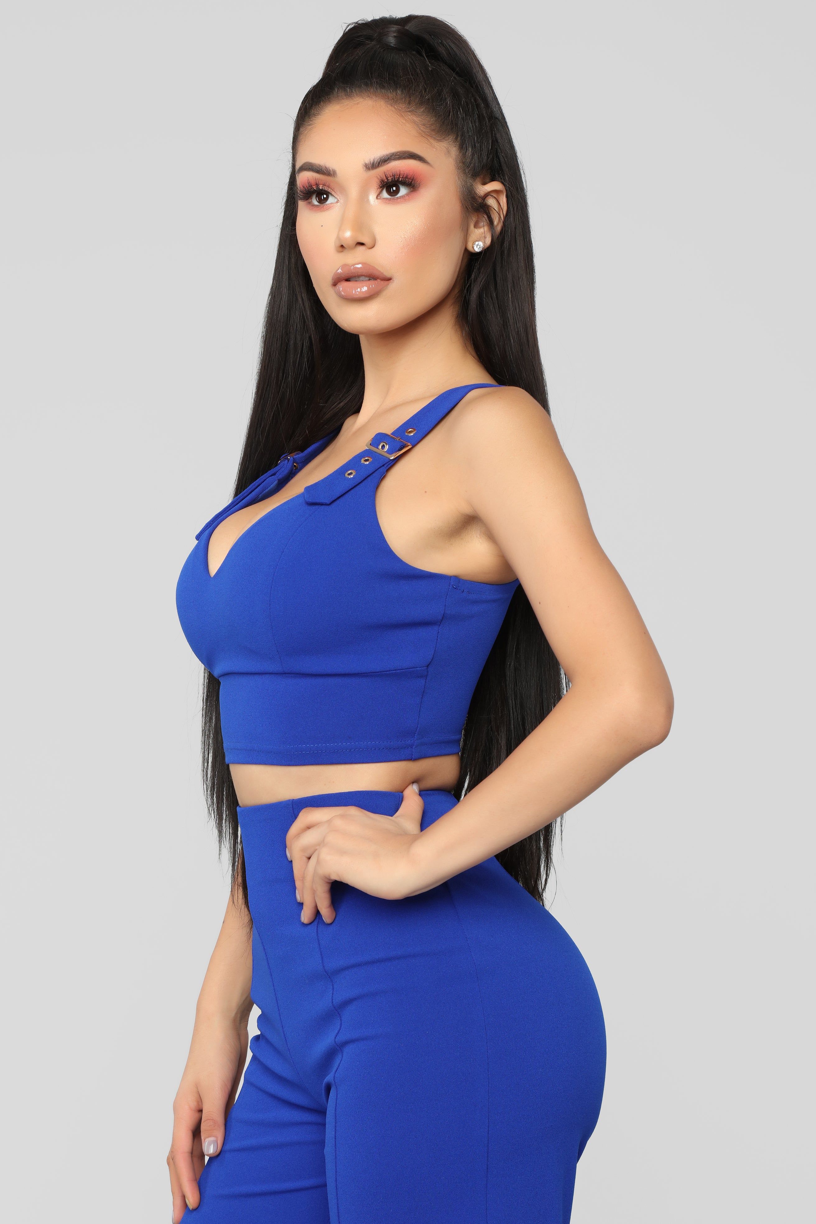 Boss Appeal Pant Set - Royal sold by Fashion Nova product image thumbnail 4