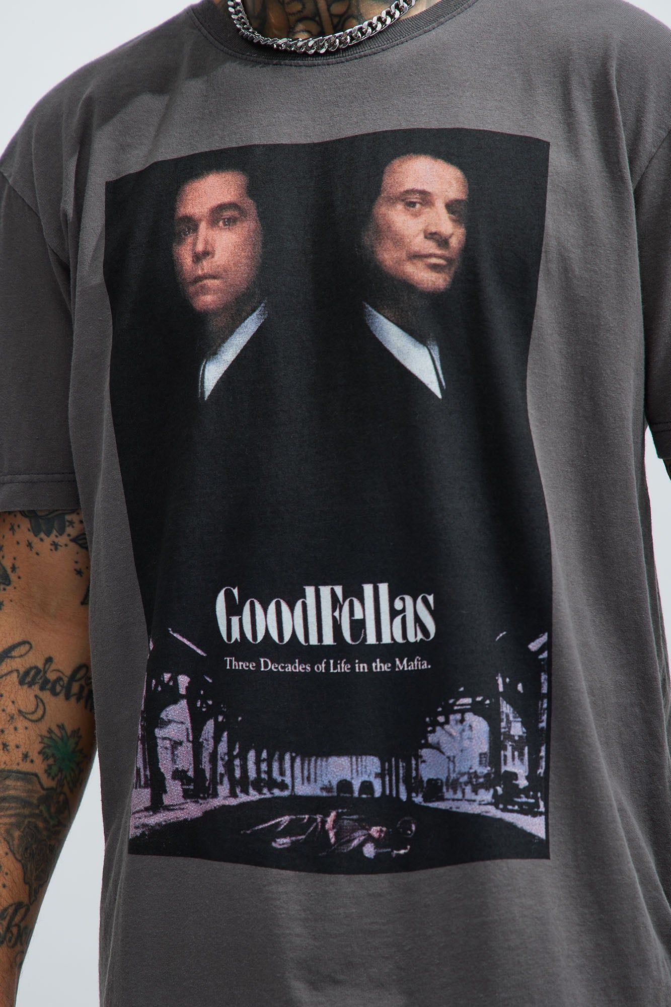 GoodFellas Oversized Short Sleeve Tee - Black sold by Fashion Nova product image thumbnail 3