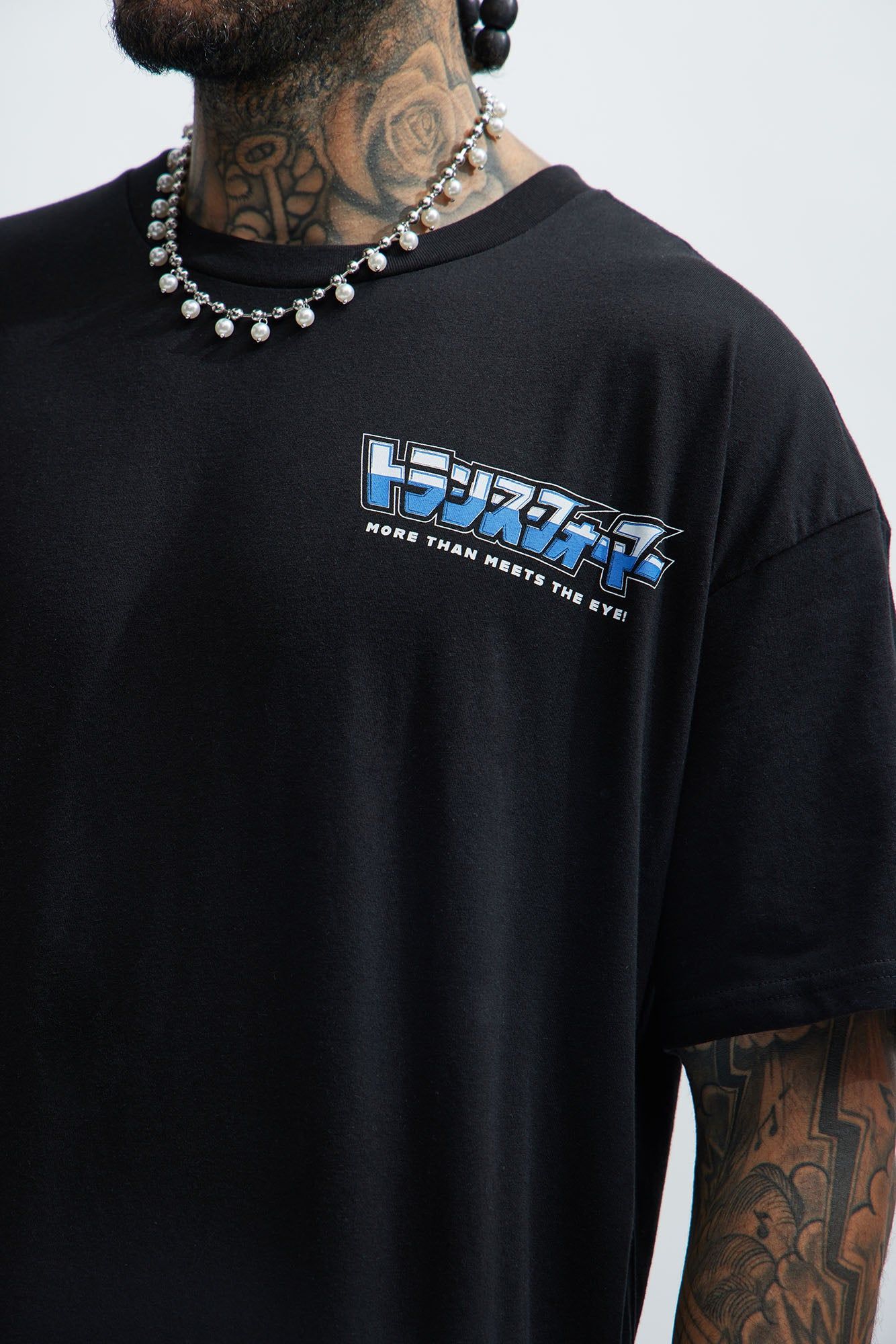 Transformers More Than Meets The Eye Oversized Short Sleeve Tee - Black sold by Fashion Nova product image thumbnail 4