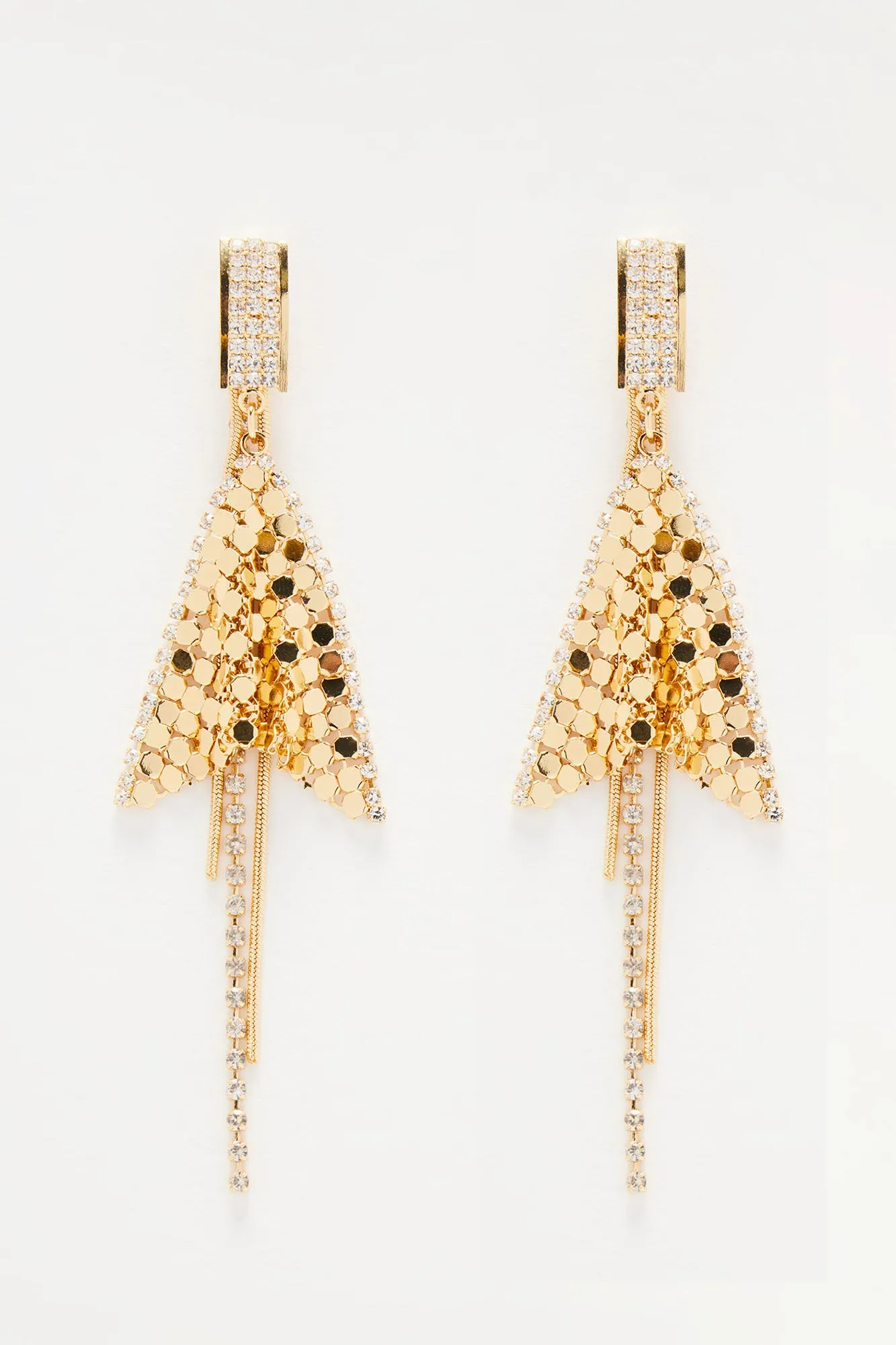 Disco Night Earrings - Gold sold by Fashion Nova product image thumbnail 3
